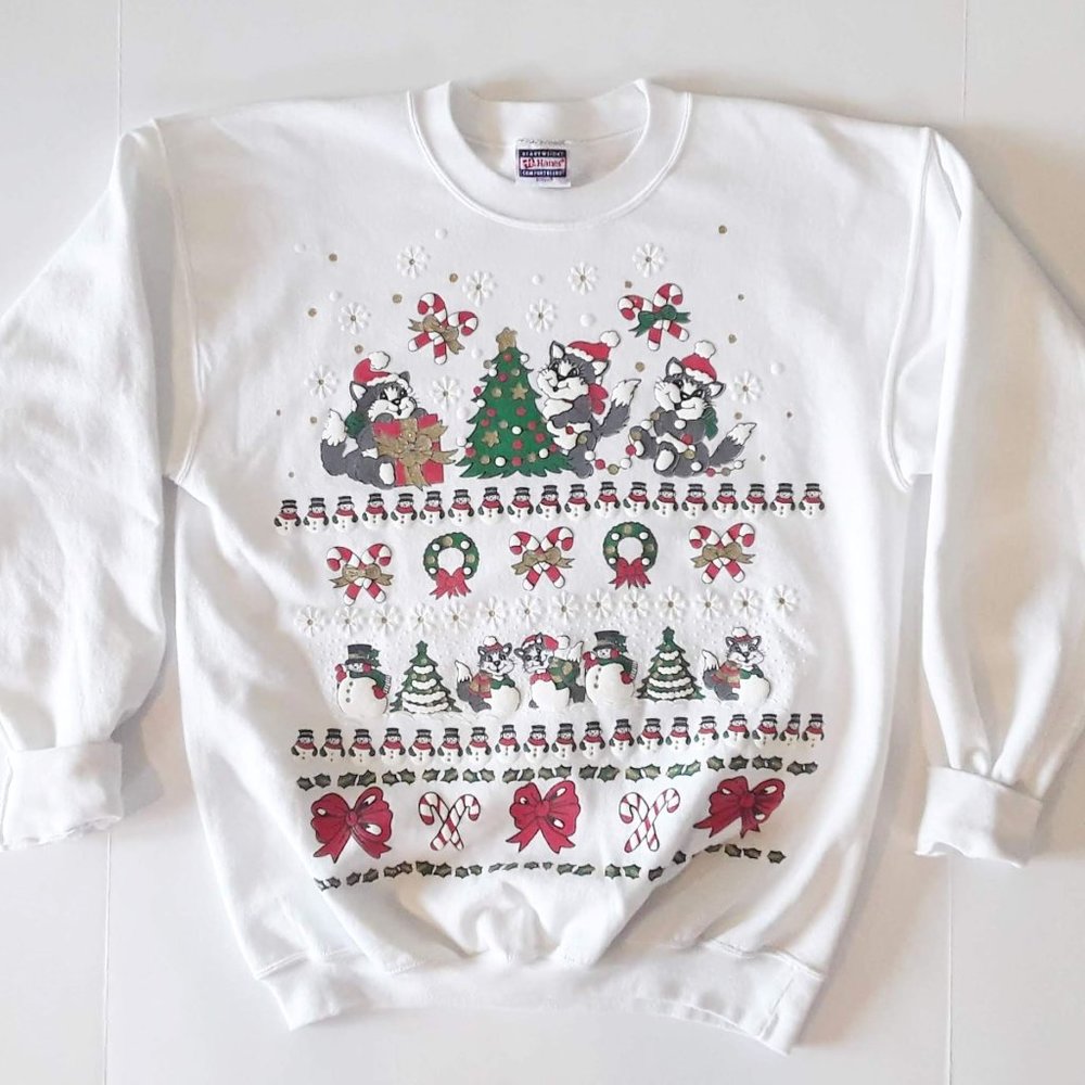 🎄🎅Vintage 90s Christmas Sweatshirt